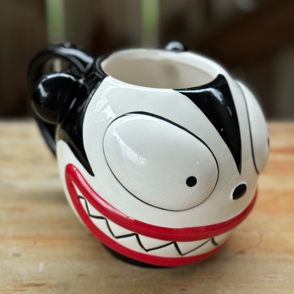 Vampire Teddy Nightmare Before Christmas 3D Face Mug by Disney & ZAK 20oz - Picture 1 of 8